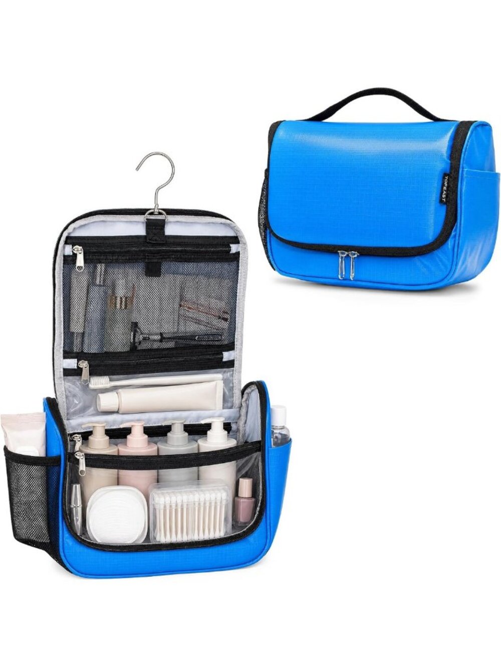 Waterproof Travel Toiletry Bag | Hanging Makeup Organizer for Men & Women